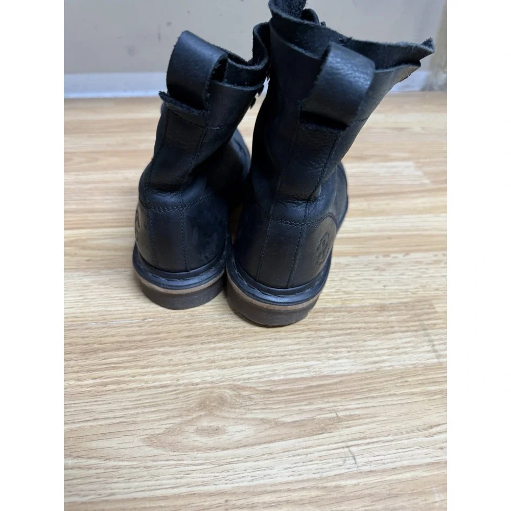 MENS‎ DR. MARTENS PIER BLACK LEATHER HIGHTOP BOOTS SIZE US 9 EU 42 Women's 10
